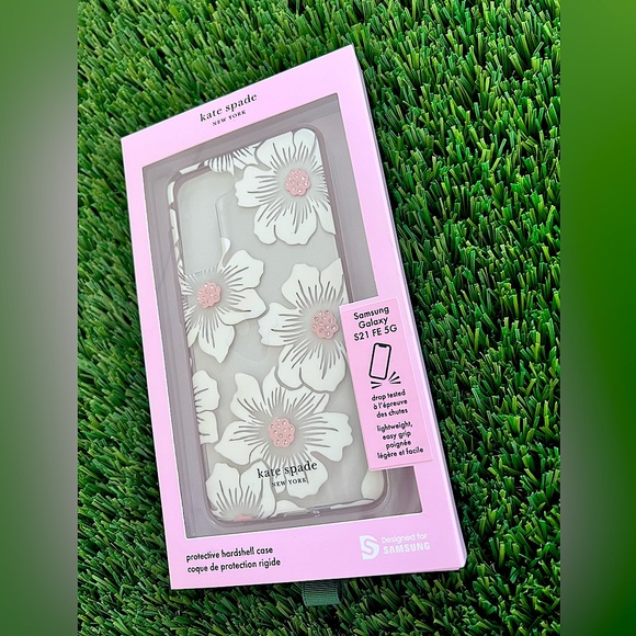 kate spade Other - (NWT) Kate Spade Samsung Galaxy S21 FE 5G Protective Case(Floral Pattern w/Gems)